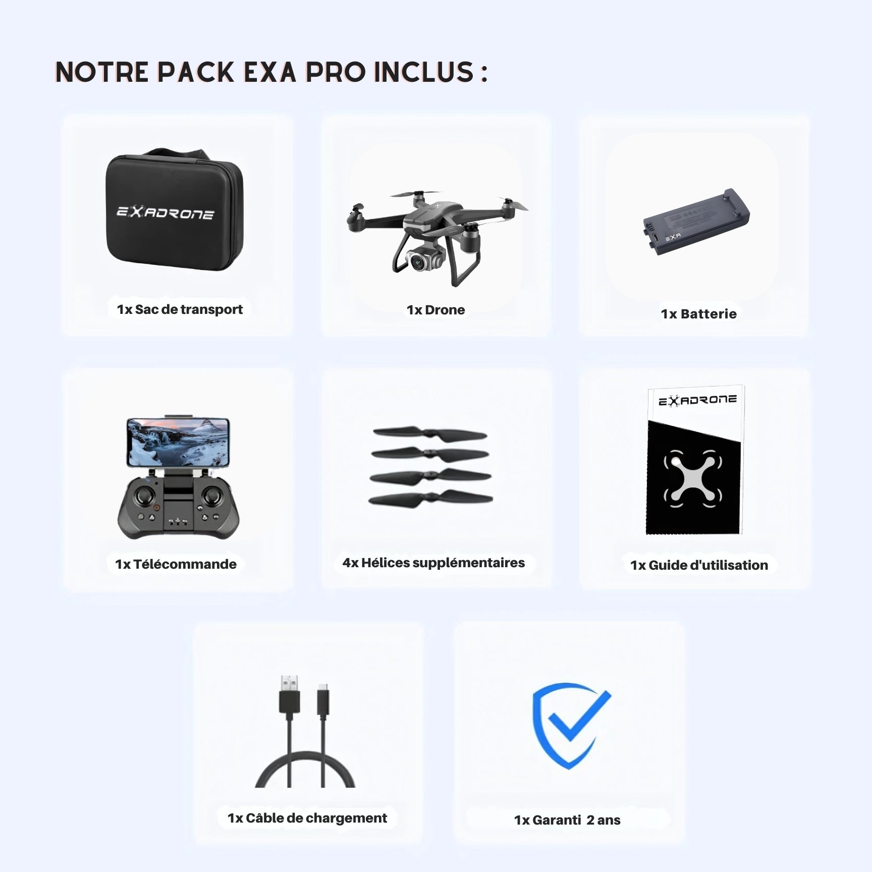 EXA Pro - Drone 6K